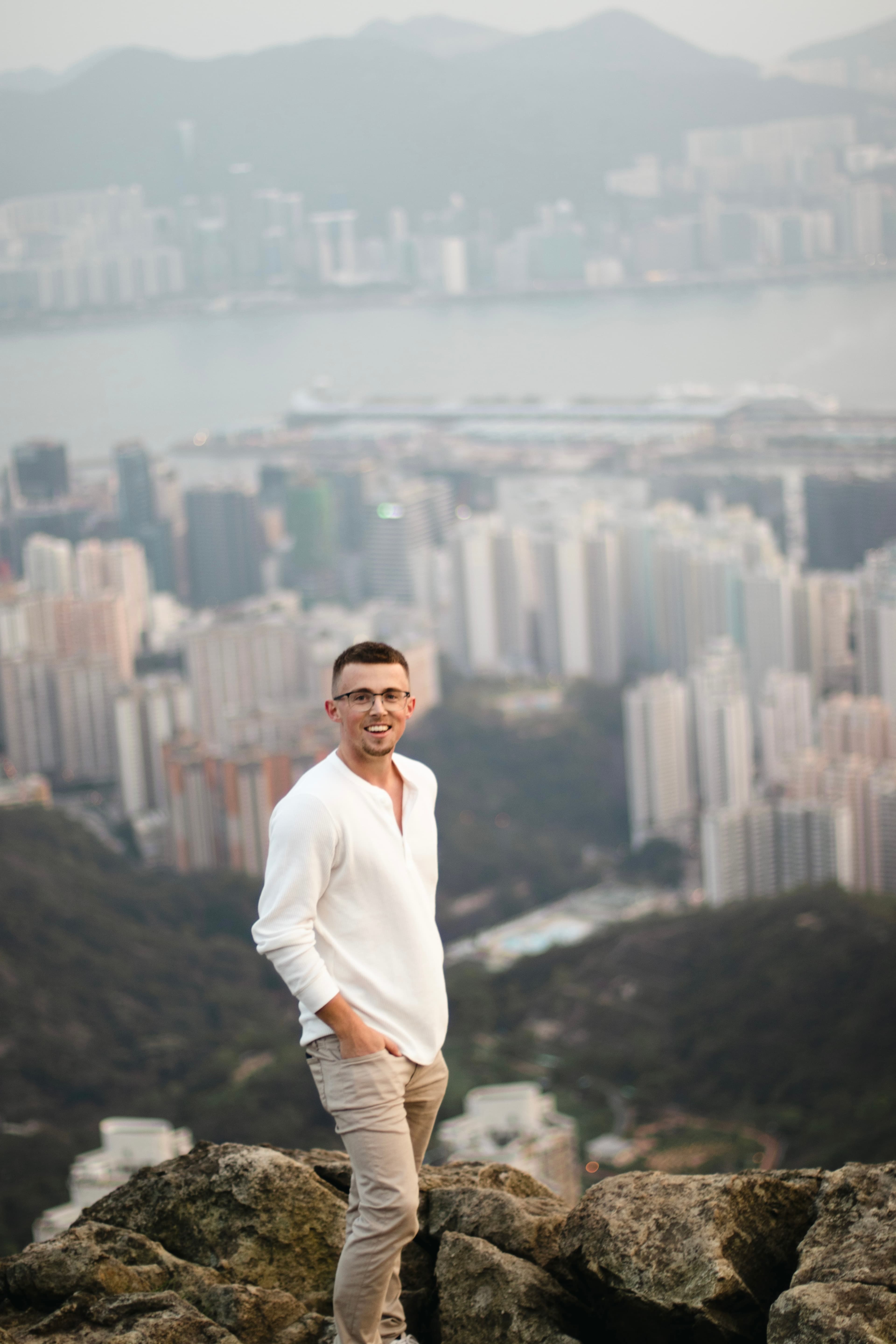 Peyton Smith in Hong Kong